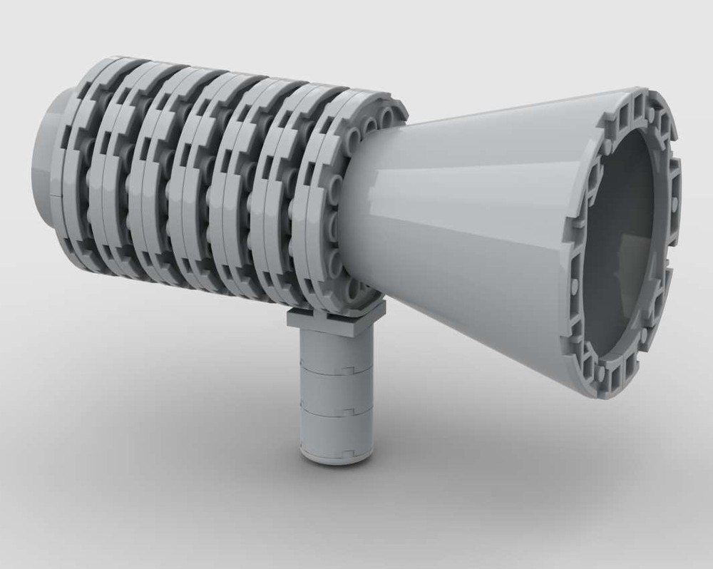 Lego Up-Scaled Loudhailer / Megaphone