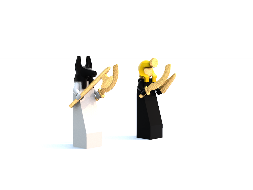 Lego Ancient Egypt Pt 1 Temple Guards.