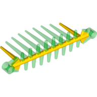 Lego Large Figure Barraki Spine Flexible with Marbled Yellow Pattern