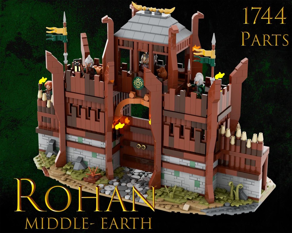 Lego Rohan Gates of Edoras