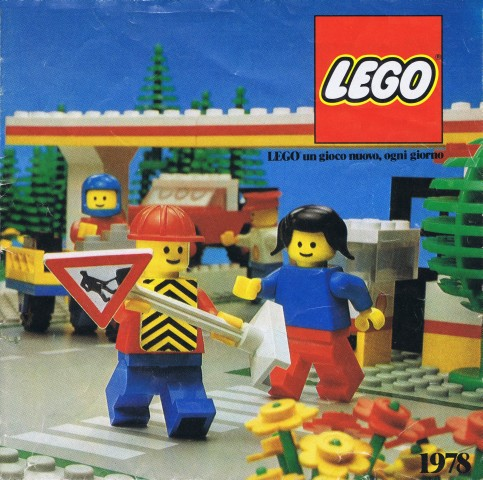 Lego 1978 Medium Italian Foldout (99250-I)