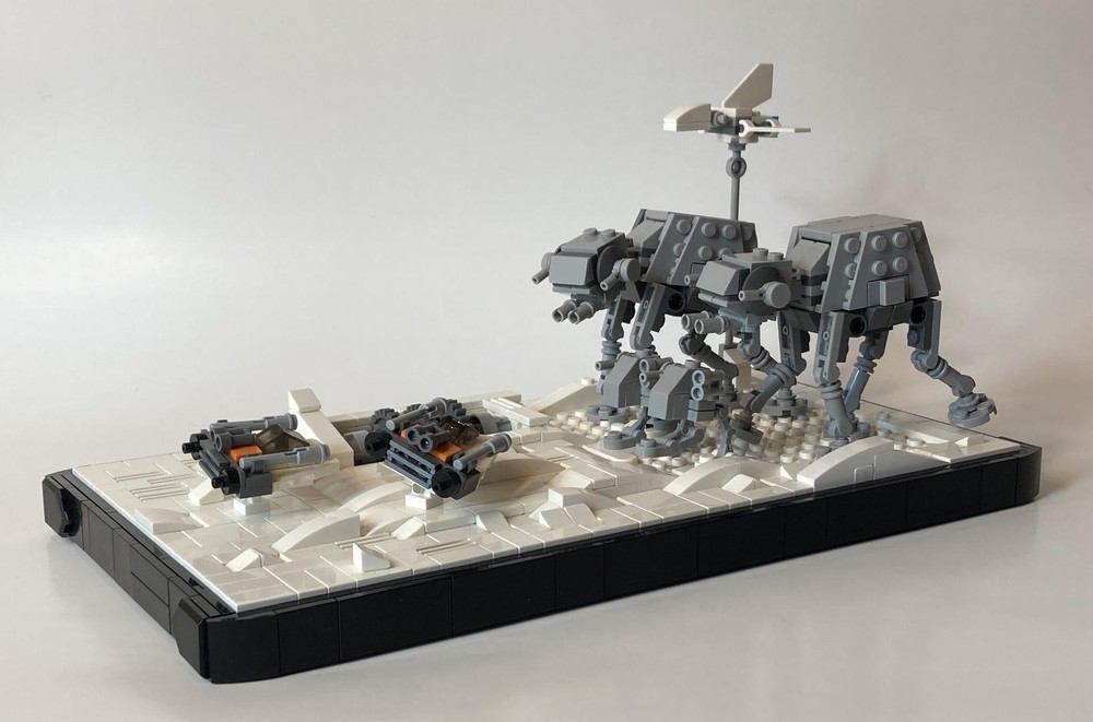 Lego Hoth Diorama