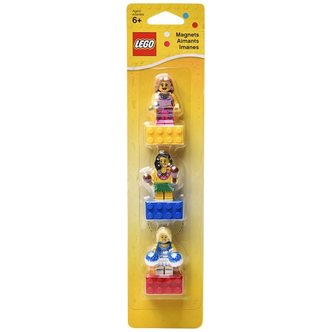 Lego Girl Magnet Set