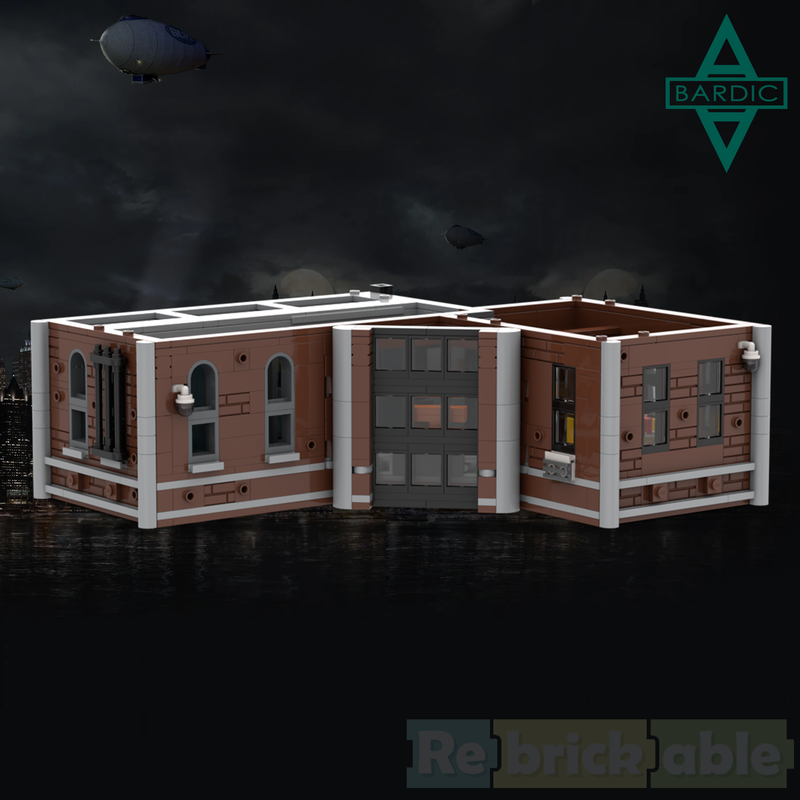 Lego Arkham Addition - Upper Floor