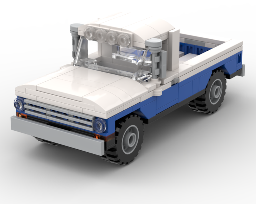 Lego 1972 Ford F-250 8 Wide ( My Dream Truck)