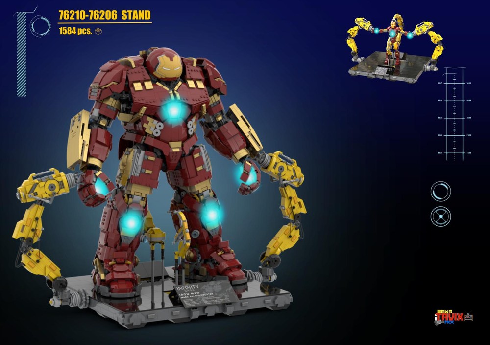 Lego 76206-76210 Stand