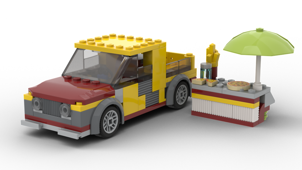 Lego 60150 Racing Pickup & Food Stall