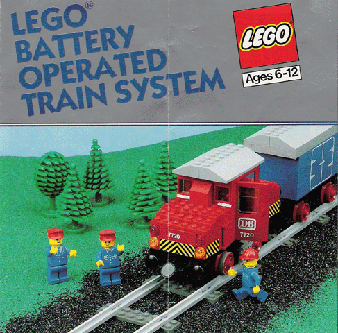 Lego 1982 Medium Train US