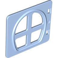 Lego Duplo Door / Window / Bright Light Blue