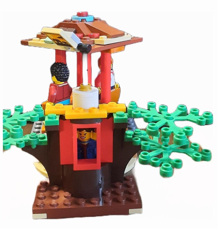 Lego safari themed carousel
