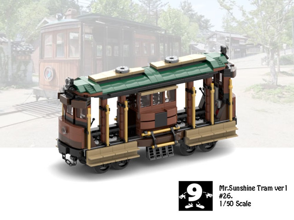 Lego #26. Mr.Sunshine Tram ver1