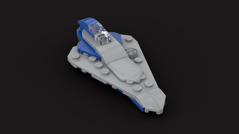 Lego Delta 7 star fighter