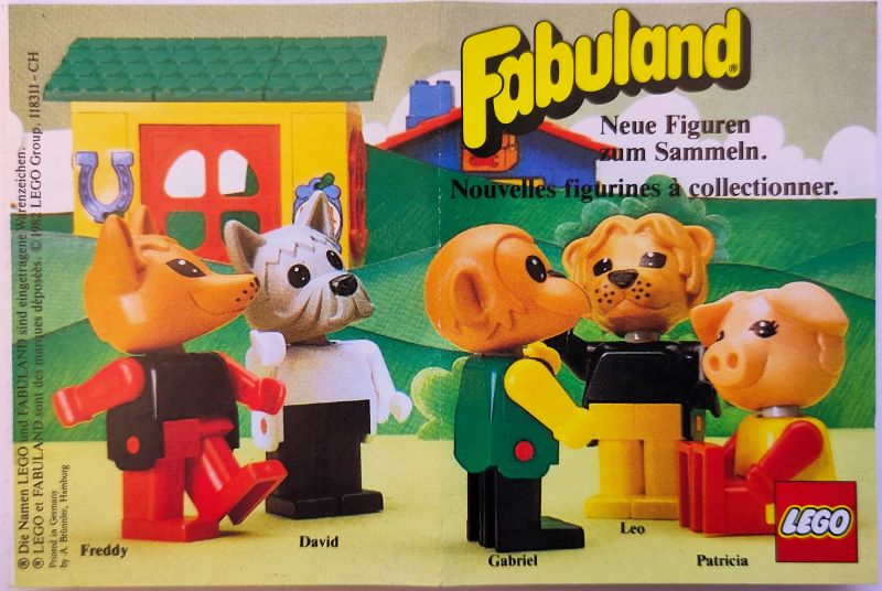 Lego 1982 Mini Fabuland Swiss (118311-CH)