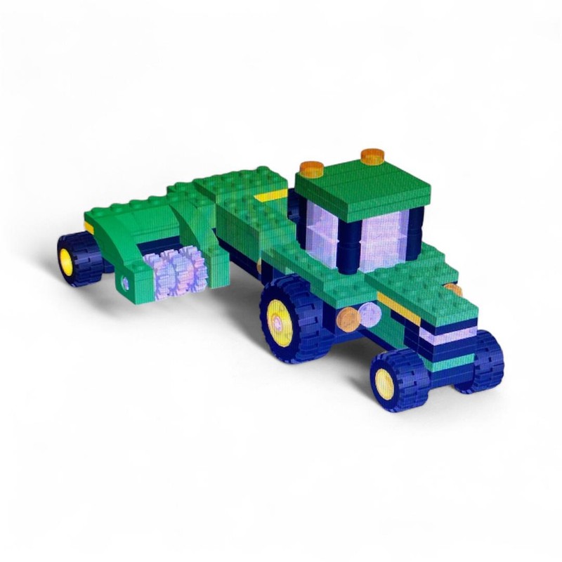 Lego John Deere with John Deere Baler