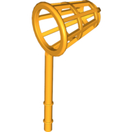 Lego Equipment Net [Fabuland Wind Gauge] / Bright Light Orange