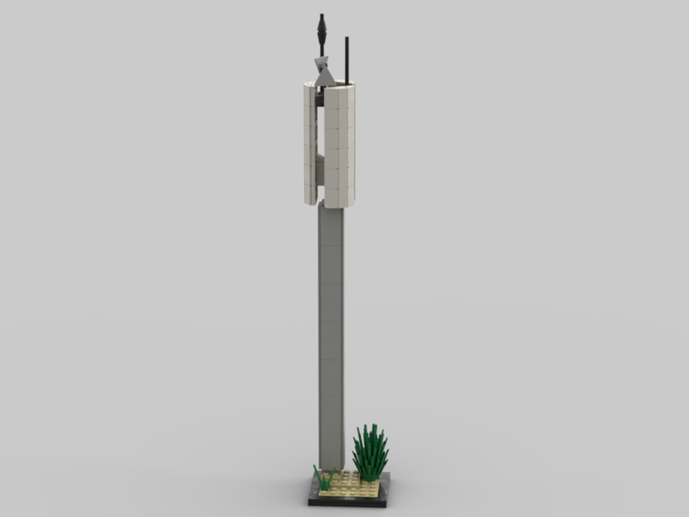 Lego Futuristic Telecommunications Tower