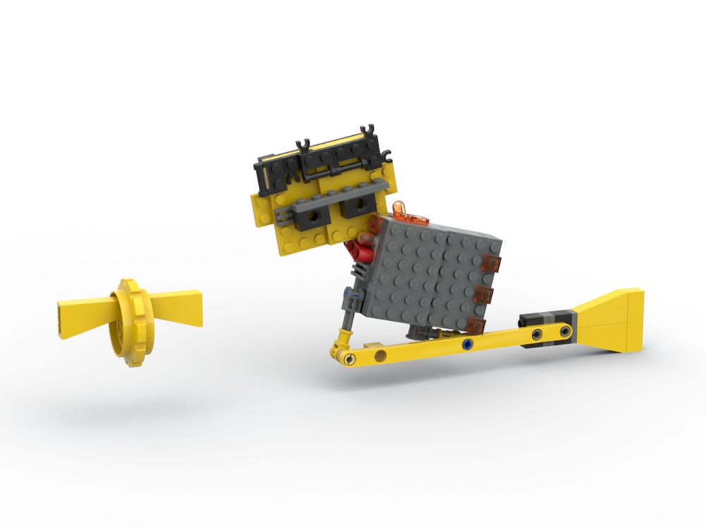 Lego Harry Potter with snitch