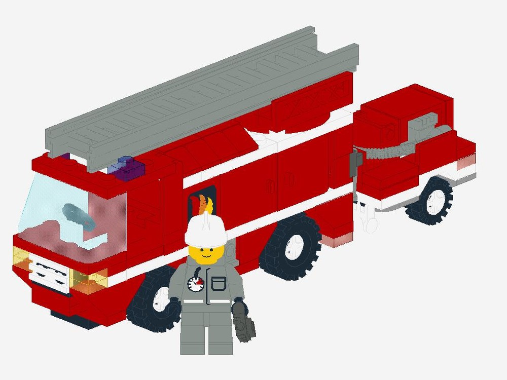 Lego Ladder Truck