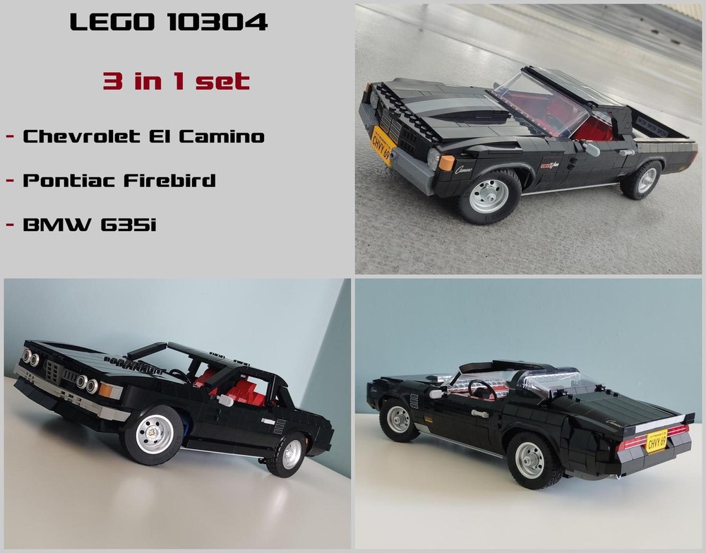 Lego 10304 3 in 1 set