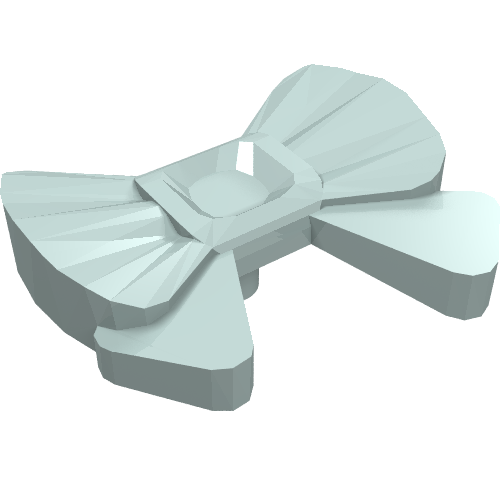 Lego Headwear Accessory Bow with Pin / Light Aqua