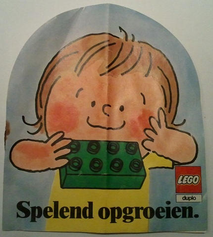 Lego 1976 Medium Duplo Dutch - Spelend opgroeien (98480-HO)
