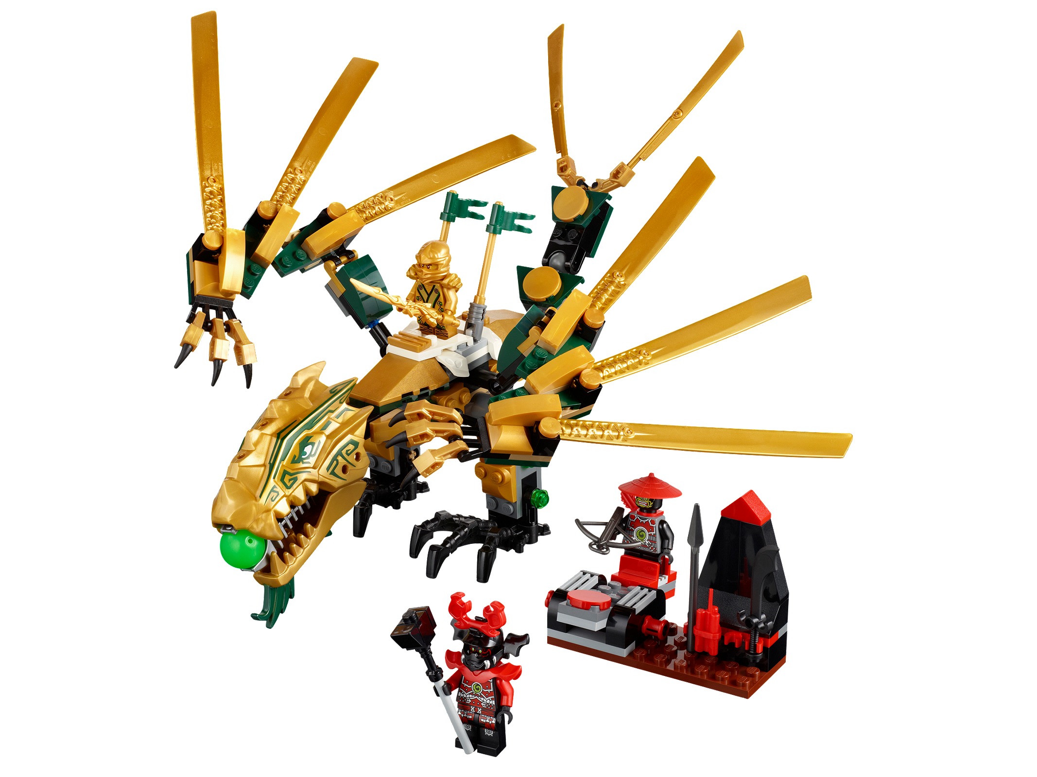 Lego Golden Dragon