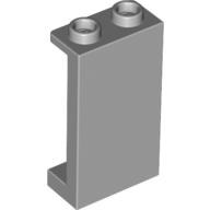 Lego Panel 1 x 2 x 3 [Side Supports / Hollow Studs] / Light Bluish Gray