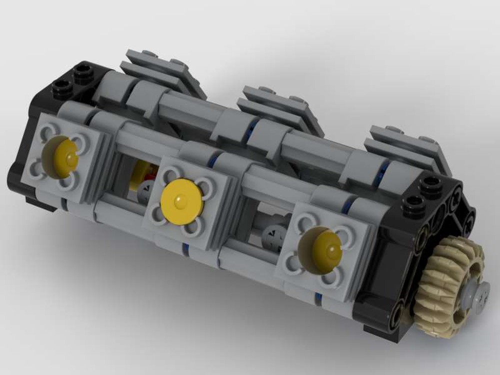 Lego Piston Engine V6