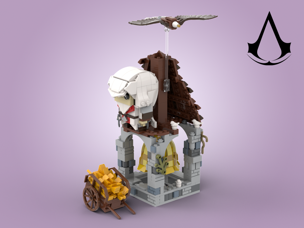 Lego Assassin's Creed diorama