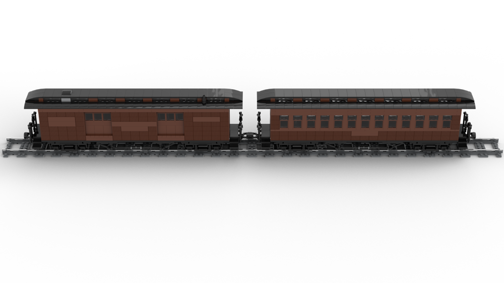 Lego 1880's Train Car Bundle