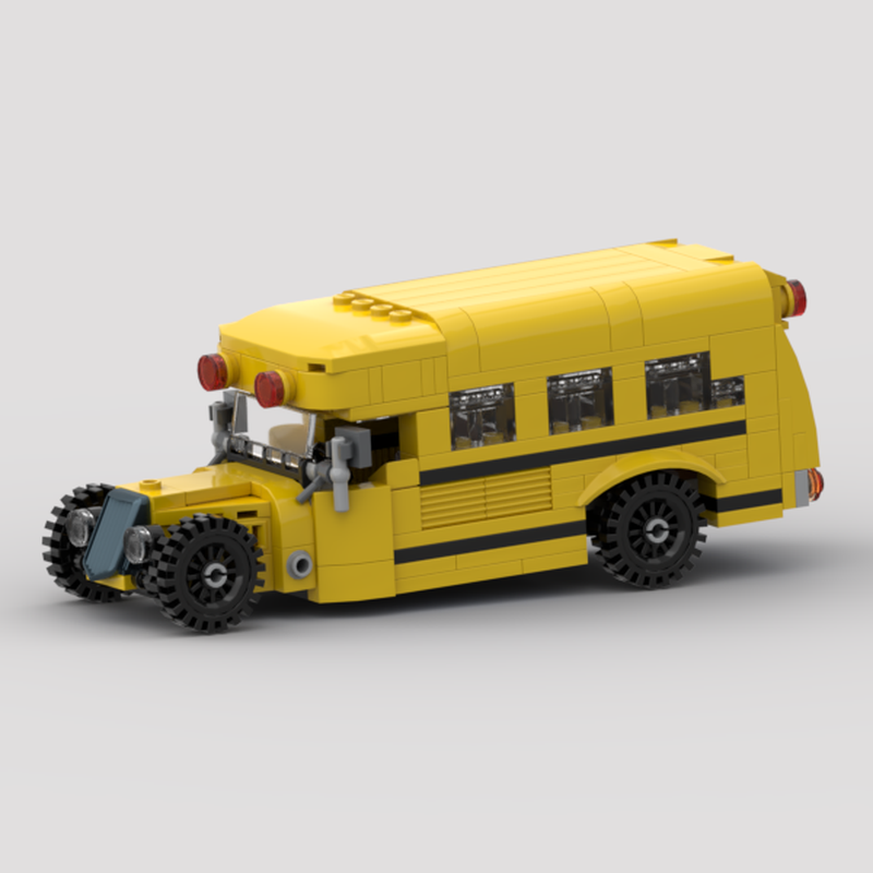 Lego 1936 FORD SCHOOLBUS - JOHNNI D HOTROD