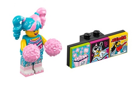 Lego Cotton Candy Cheerleader