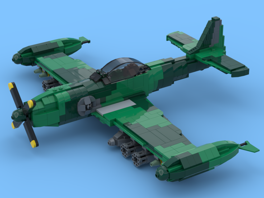Lego Piper PA-48 Enforcer