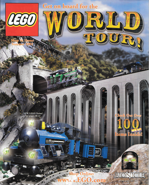 Lego 2001 Shop at Home - Summer - World Tour Cover
