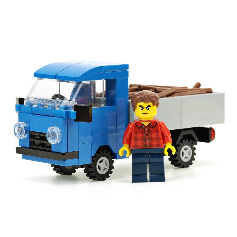 Lego Small Blue Truck UAZ