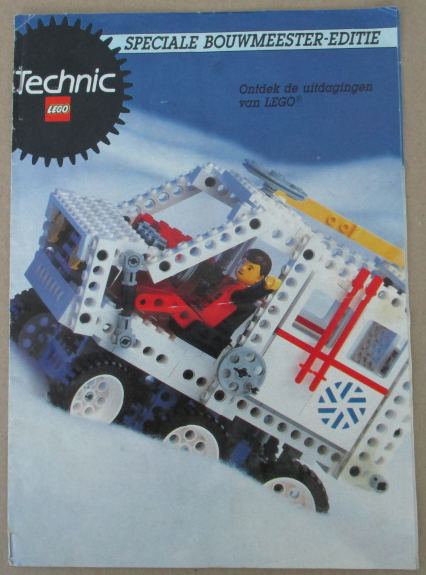 Lego 1986 Medium Technic Dutch - Speciale Bouwmeester-Editie