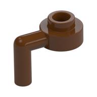 Lego Plate Special Round 1 x 1 with Vertical Bar / Reddish Brown