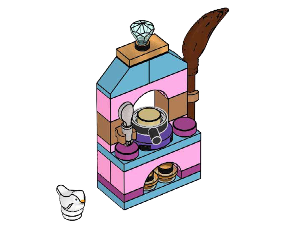 Lego Cinderella's Kitchen