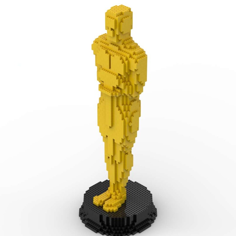 Lego Large Scale Oscar Awards Statuette
