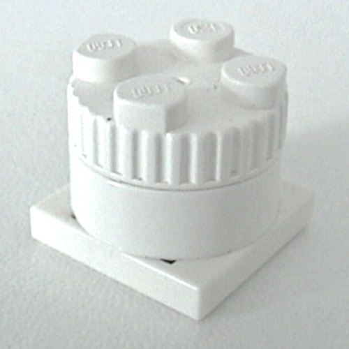 Lego Sound Brick, Round, 9V 2 x 2 x 1 1/3 with Two Space Noises / Black
