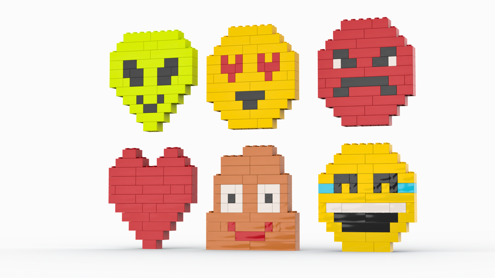 Lego 11030 Emoji