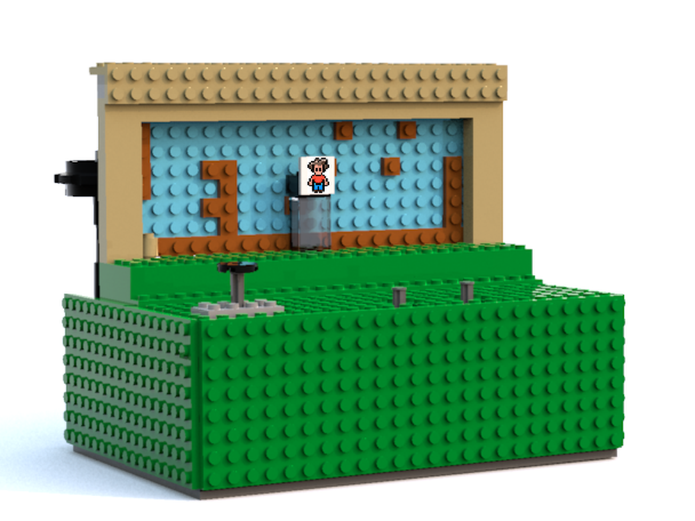 Lego Motorized Arcade Game (LEGO IDEAS)