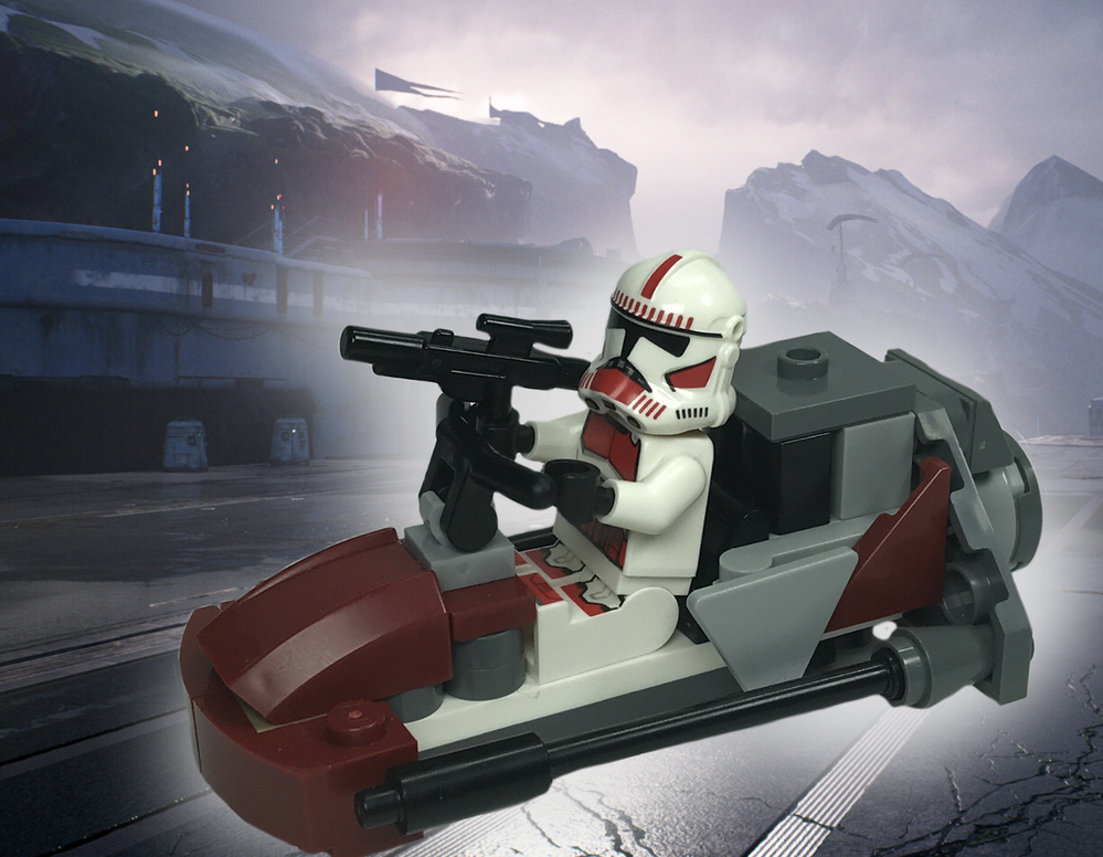 Lego Republic Scout Car (Alternate Build)