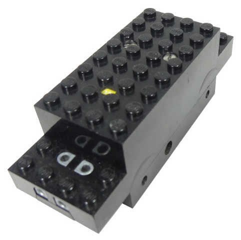 Lego Electric, Motor 12V 12 x 4 x 3 1/3 with Three Side Holes (Train)