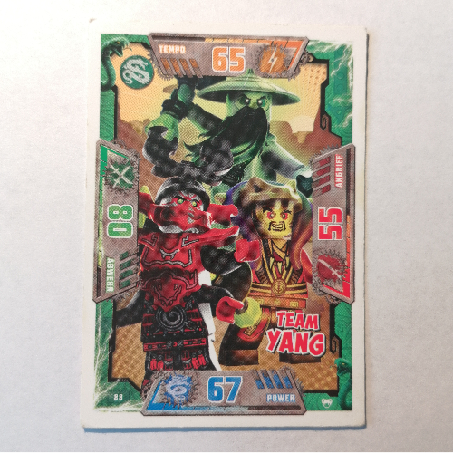 Lego Trading Card, Ninjago Game Series 2 [German] - 88 Team Yang