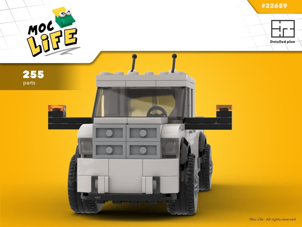 Lego Ram 1500 mega cab long bed