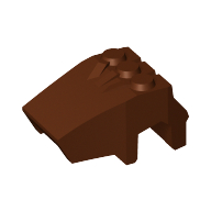 Lego Gorilla Fist / Hand / Reddish Brown