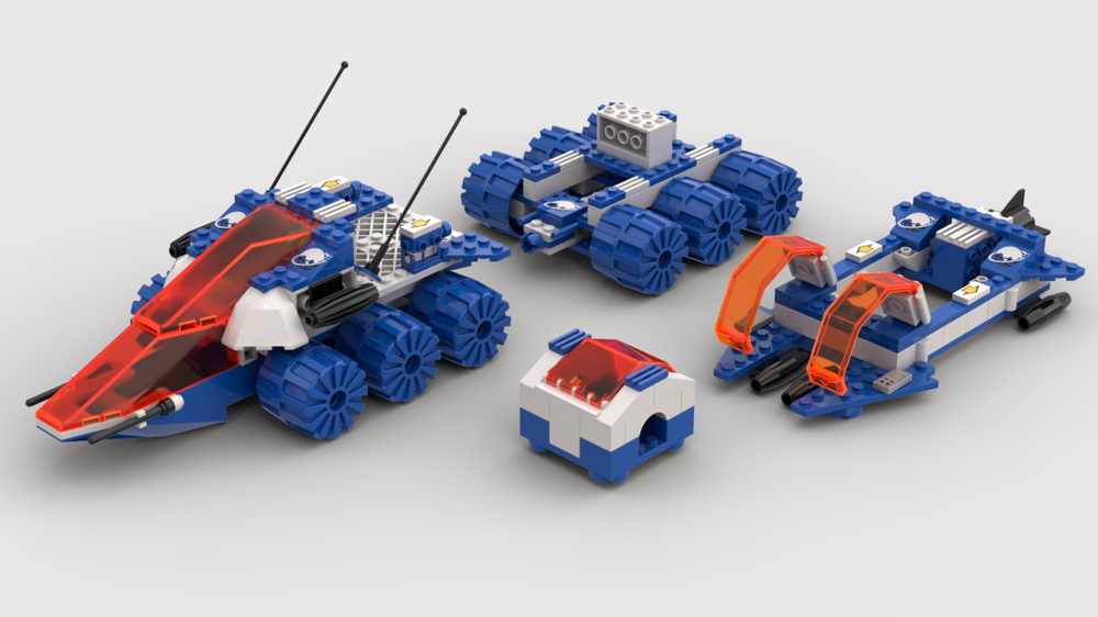 Lego 6957 - Solar Snooper - Ice Planet Color Scheme