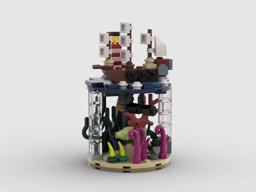 Lego Mini ocean diorama