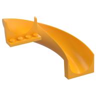 Lego Slide Curved 180° / Bright Light Orange